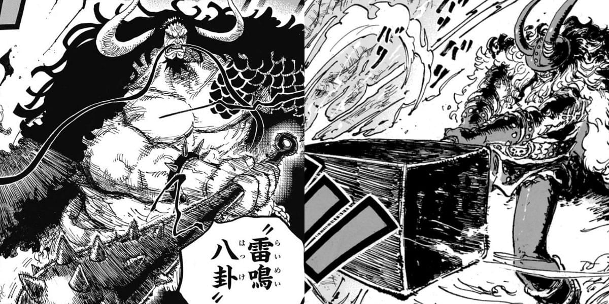 Loki's Ragnir resembles Kaido's Hassaikai in One Piece (Image via Shueisha)